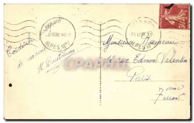 Cap 500 - Voïse — Widok ogólny — C.P.A.P. — Rewers