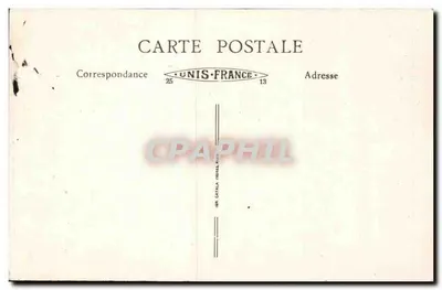 Saint-Pierre-le-Moutier (Nièvre) — Igreja — Librairie Benoist, n°146 — Verso