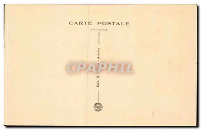 Mały portal katedry św. Lazare w Avallon — Avallon — Wydawca H. Cottreau — Rewers