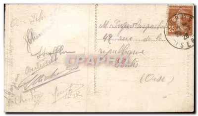 Peregrynacja N.-D. de La Salette - Z wierzchołka Chamoux — fotografie Faure — Rewers
