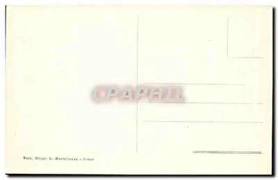 Como - Piazza Cavour — visão da praça com edifício e montanha — fotógrafo Mattei Voltes — Verso