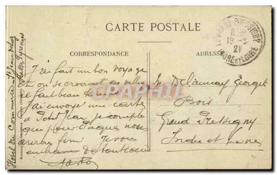 Saint-Jean-de-Luz — Il Ponte della Ferrovia e la Rhune — Editore: La Côte Basque, n° 3108 — Verso