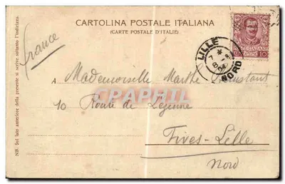 Pompéia — Caserna — Dr. Trenkler Co., Lipsia, n° 16946 — Verso
