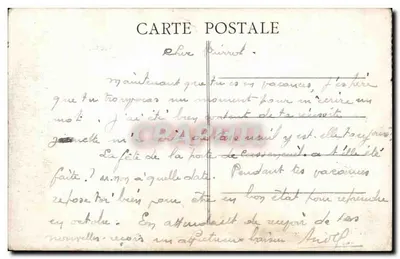 Camp de Ger (B.-P.) — Wejście do obozu — Cl. Fitte-Rey — Rewers