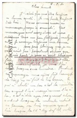 Camp de Ger (B.P.) — O Posto de Guarda e de Gendarmeria — Cl. Fitte-Rey — Verso