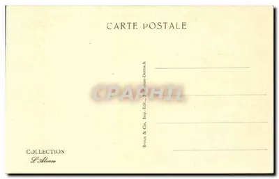 Thann. Wnętrze katedry — kolekcja L'Alsace, n° 407 — Rewers