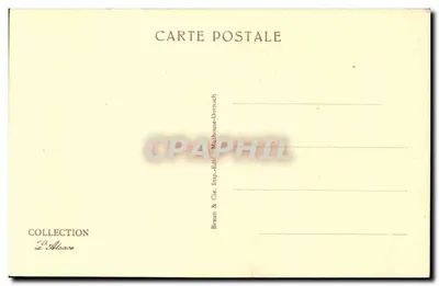 Thann — Katedra — Braun & Cie, Wydawca Mailhouse-Dornach — Rewers