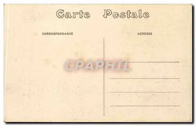 Mosteiro da Grande Trappe (Orne) — Fachada Norte, Abside da Igreja e o Cemitério — Carta postal — Verso