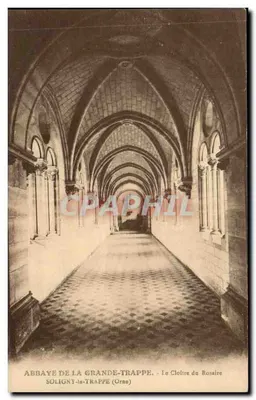 Abadia de La Grande-Trappe — O Claustro do Rosário — Soligny-la-Trappe (Orne)