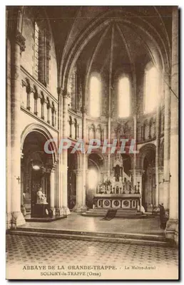 Abadia de La Grande-Trappe — O Altar-Mestre