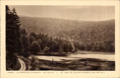 La Bresse (Vosges) — O Lago de Blanchemer — BRAUB & Cie, Mulhouse-Dornach