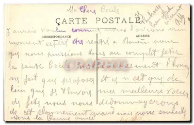 Góra Damska i dzielnica Chermes — Cambo-les-Bains — Wydawnictwo Barbé-Larré — Rewers