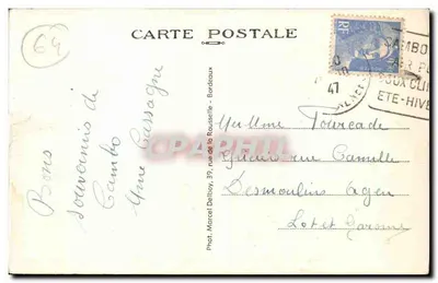 Cambo-les-Bains (B.P.) — Vista geral — M.D. — Verso