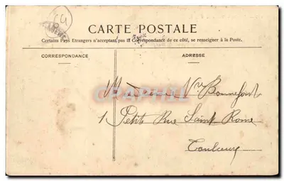 Cambo - Valle de la Nive — Tarjeta postal antigua n°298, editor anónimo — Reverso