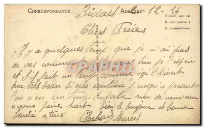 Biarritz — Plac św. Eugenii, Kościół i Kioski Muzyczne - LL — Rewers
