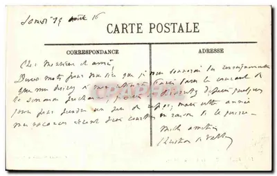 Biarritz — Rybacy przy Młynie — Wydawnictwo La Rénovatrice, Bayonne, nr 212 — Rewers