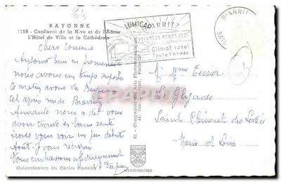 Bayonne — Conflito da Nive e do Adour — Lumicaparritz — Verso