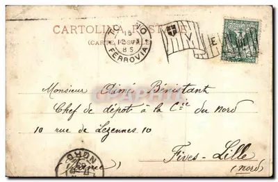 Torino - Monumento a Vittorio Emanuele II — Ed. G. Nofri - Torino — Verso