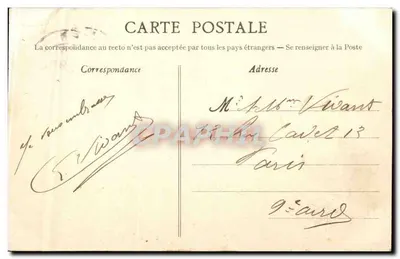 Caen — Klasztor Damski założony przez królową Mathildę — Collection AD — Rewers