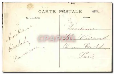 Bordeaux — O Ponte de Pierre — editor desconhecido, n° 2 — Verso