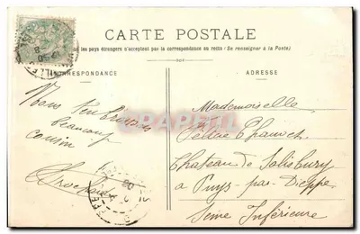 Versailles - Le Parc du Château - Bosquet d'Apollon — P.+D. Paris, n°74 — Verso