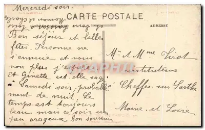 Bem-aventurada Bernadette — Lembrete de Lourdes — Sireygeol, editora - Lourdes, n°105 — Verso