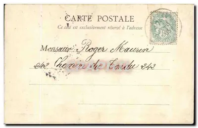 Biarritz — Katedra Dominikanów — B. J. C., Paryż — Rewers