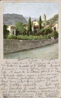 Florença — vista da capela Sistina e do paisagem — editor Torbole, série 1001