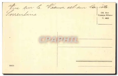 Napoli - Wzgórze Wulkanu — wydawca Uff. Rev Stampa Milano, nr 4023 — Rewers