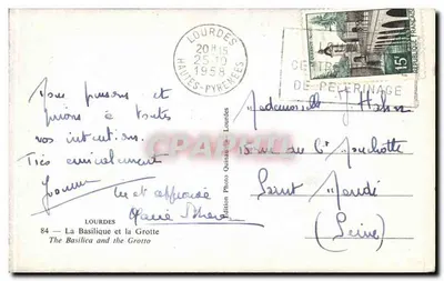 Lourdes — Bazylika i Góra — Wydawnictwo Foto Quinault — Rewers