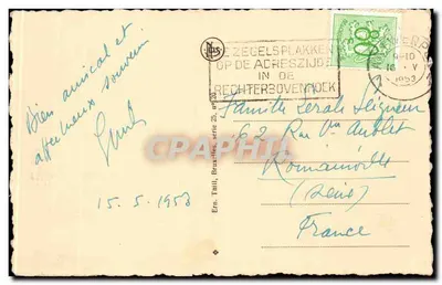 Antwerpen — widok miasta z wydawcą Rands — wydawnictwo E. Rands — Rewers