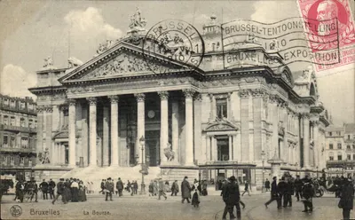 Bruxelas — A Bolsa — Ed. Nels, Série 1 No. 14