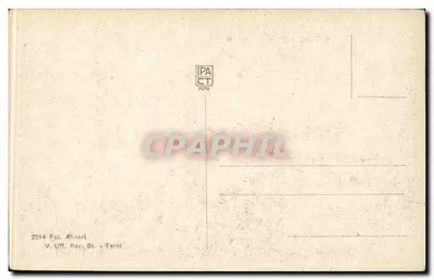 Padoue – Église des Carmes – éditeur V. Uff. Rey, St. Terni — Verso