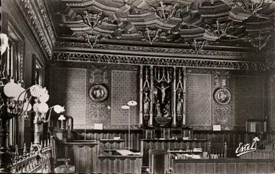 Rouen — Palácio da Justiça - Sala das Sessões do Parlamento — Estel