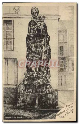 Fontaine Lisieux — Rouen — A. Gouloy