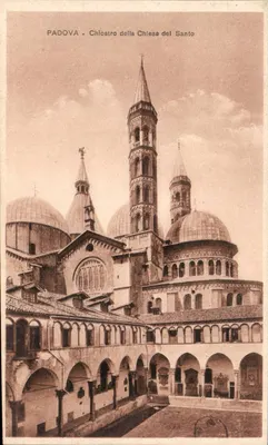 Padova - Mosteiro da Igreja do Santo — editor V. Uff. Rev. St. - Terni, n° 6014