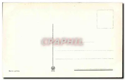 Veneza - Piazzetta com o Palácio Ducal e a Riva degli Schiavoni — série primeira n°1191 — Verso