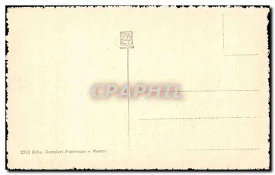 Verona — Anfiteatr czy Arena — Wydawca Zemplieri Francesco, n° 2713 — Rewers