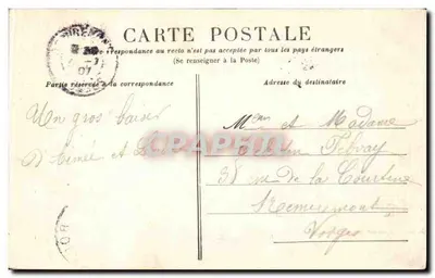 Rouen - O Cristo da Salle des Assises — E.D. n°347 — Verso