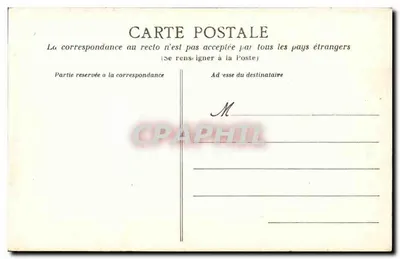 Rouen — Pomnik Gustave'a Flauberta — C.V. 518 — Rewers
