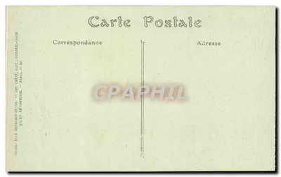 Pałac w Versailles — Strona Parku — wydawca ND. — nr 52 — Rewers