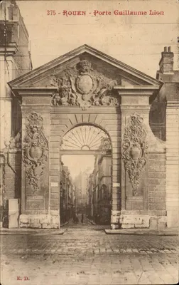 Rouen - Porta Guillaume Lion — editor E. D., n° 375