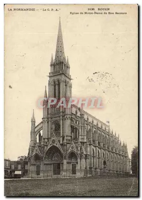 Rouen — Igreja de Nossa Senhora do Bom Socorro — La C.P.A. n°2136