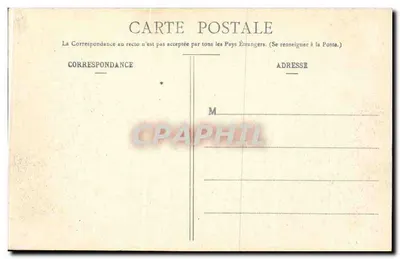 Biarritz Pittoresque — Vague sur la digue du Rocher de la Vierge — N° 63 — Édition A. Simoni — Verso