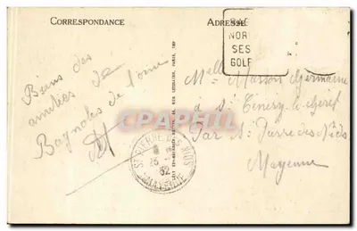 Bagnoles-de-l'Orne — L'Hotel des Thermes — LL — Verso