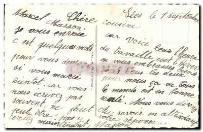 Sées — Duży Seminarz (Dawny Biskupstwo) — Wydawca nieznany, nr 16 — Rewers