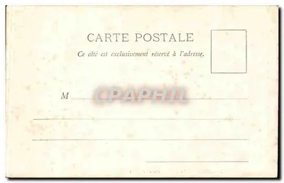 Os monges na missa pontifical — Grande Trappe — Coleção D — Verso