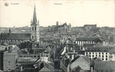 Louvain — Panorama — editor Nels, número de série não visível