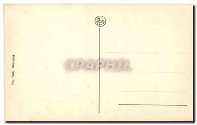 Ruínas de Louvain — Entrada da Rue de Namur — N. ELS — Verso