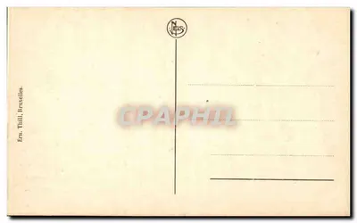 Ruínas de Louvain — Rua de Tirlemont e rua do Carvalho — N.ELS — Verso